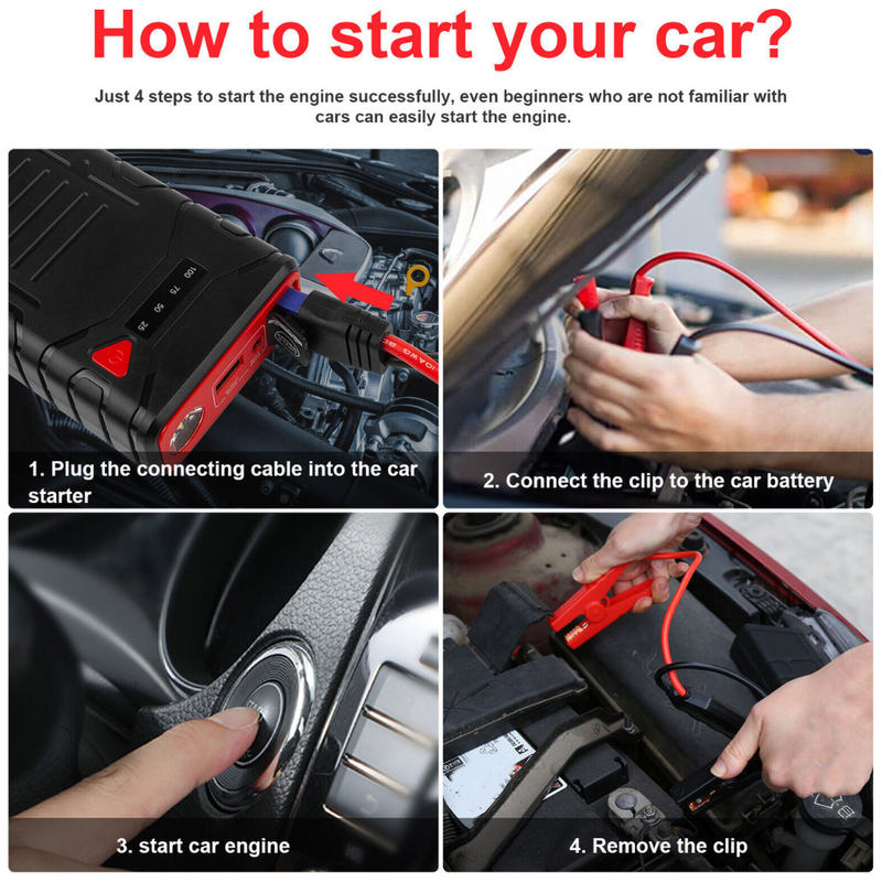 Portable Car Jump Starter