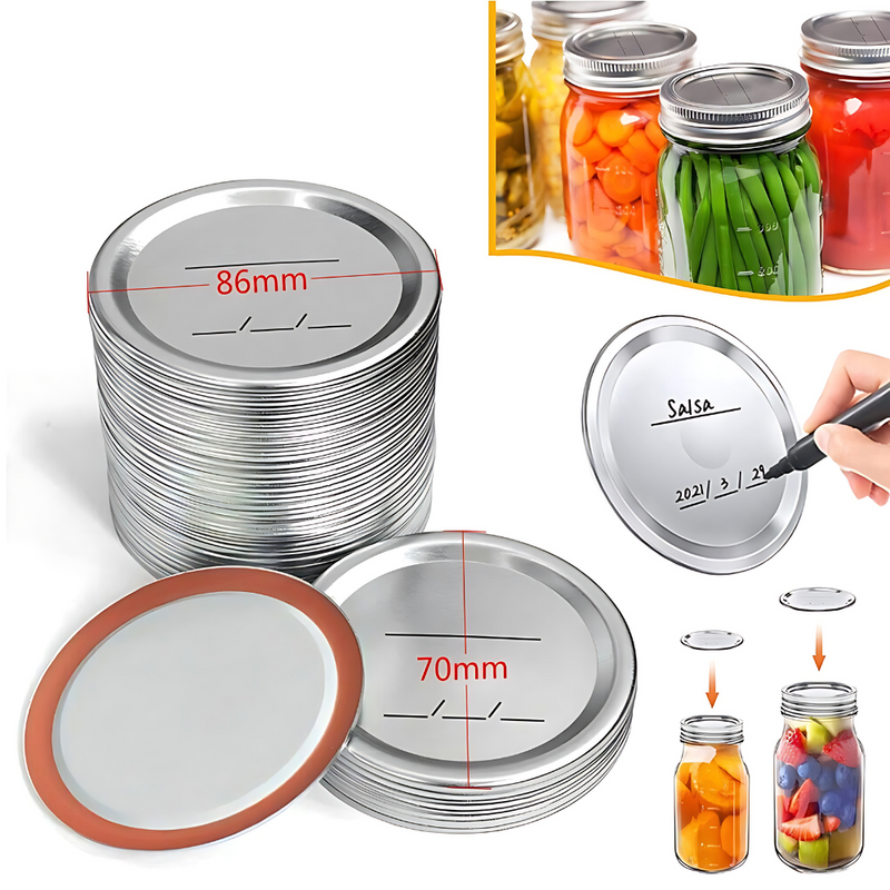 Mason Jars & Reusable Lids