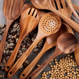 Teak Wooden Utensil Set